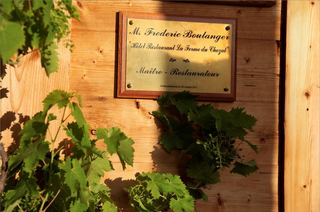 Hotel La Ferme Du Chozal, Chalet De Tradition Отелюс Екстериор снимка